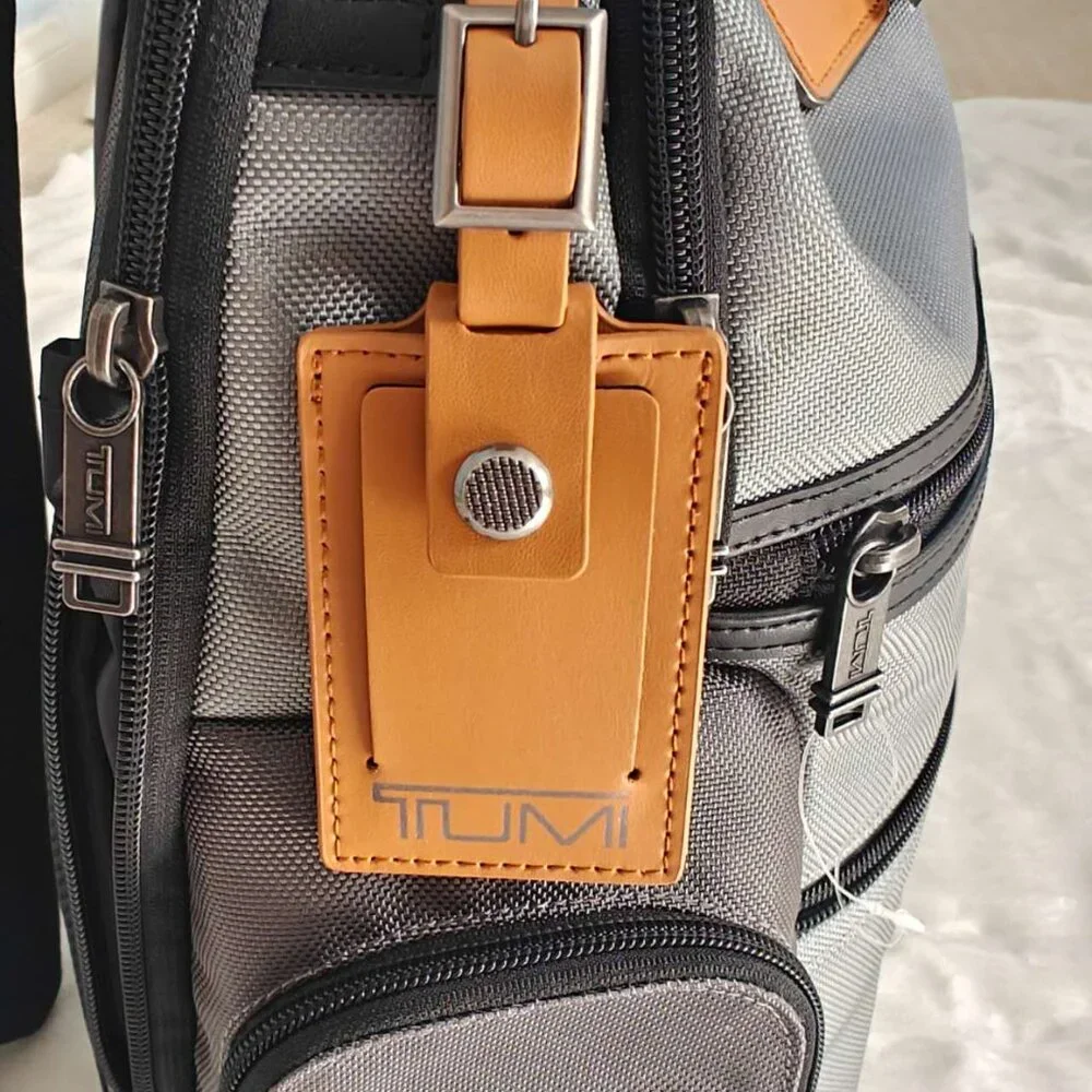 New TUMI Parrish Laptop Backpack 15 Inch Computer Grey - Picture 6 of 10